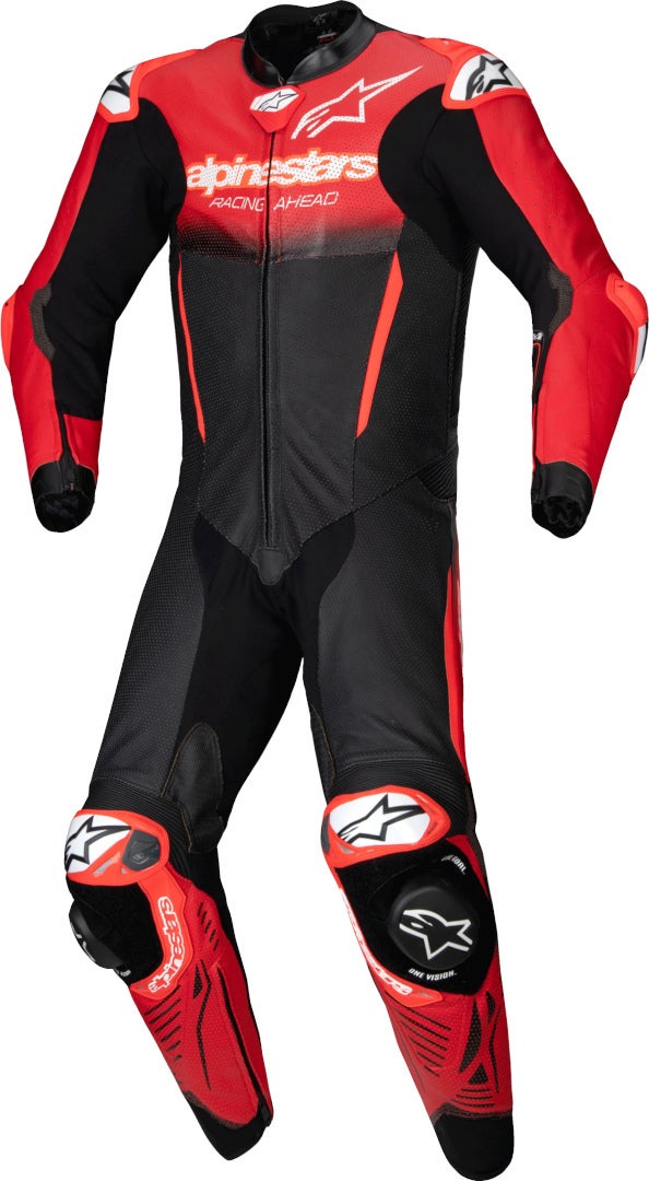 Alpinestars GP-R7 1-Piece Motorcycle Leather Suit black/red 62 Figure 1