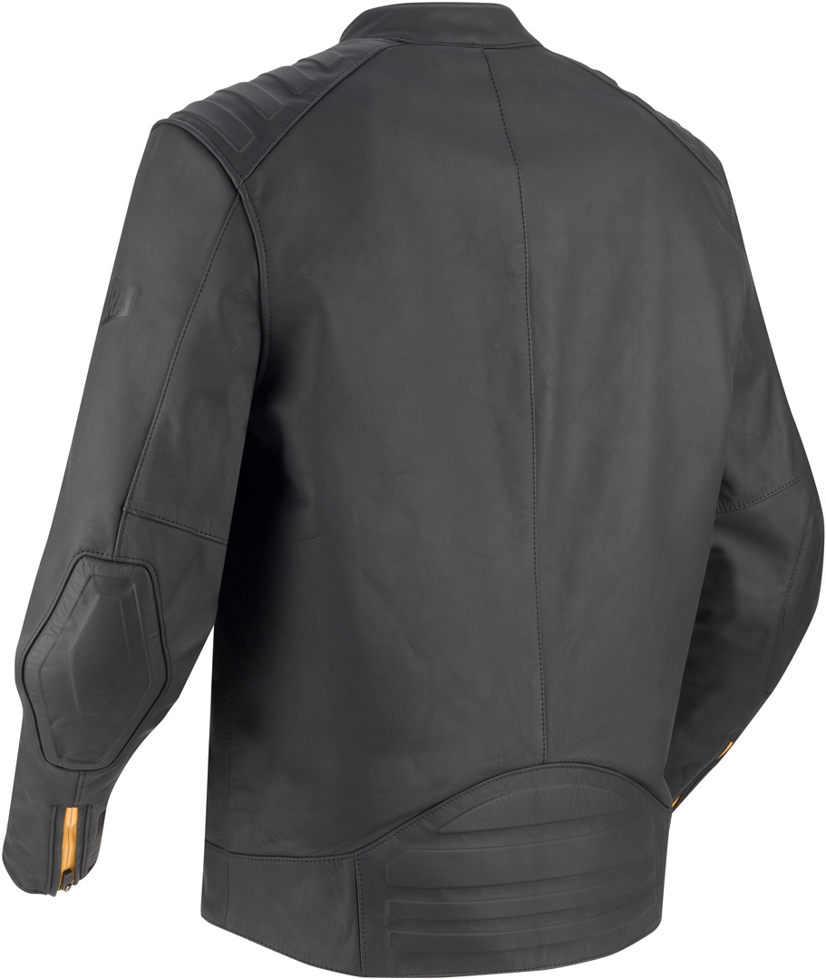 Segura Phil Jachetă de piele de motocicletă negru/galben XL Figura 7