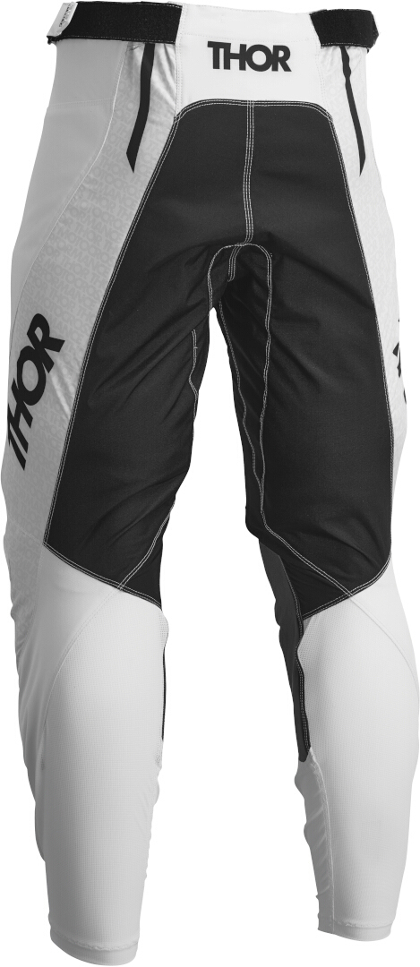Thor Pulse Mono Motocross bukser hvid/sort 34 Figur 3