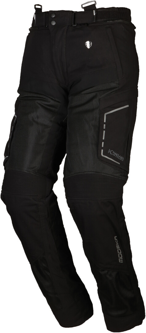 Modeka Khao Air Motorcycle Textile Pants black Short M Figure 1