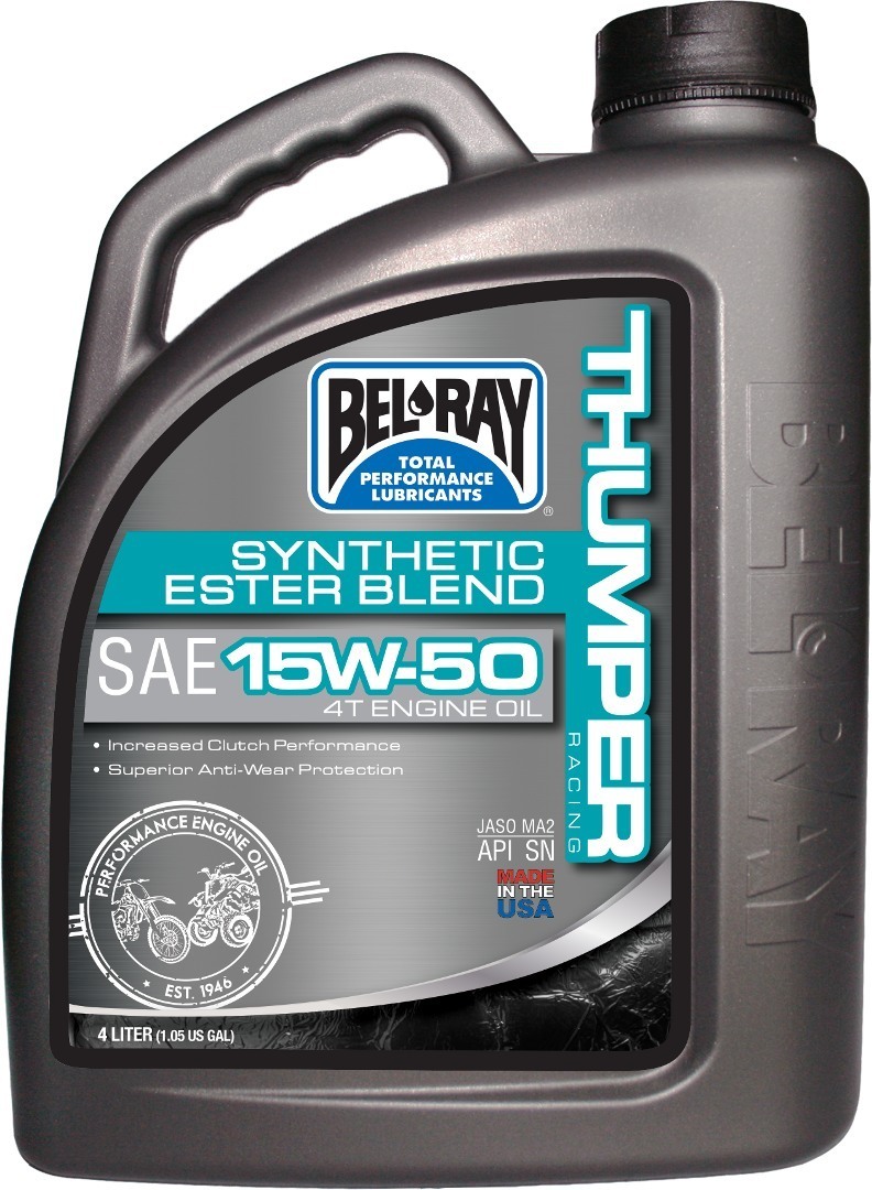 Bel-Ray Thumper Racing 15W-50 Ulei de motor 4 litri Figura 1