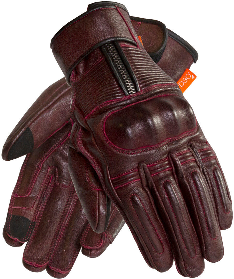 Merlin Glory D3O Heritage Motorradhandschuhe rot M Abbildung 1