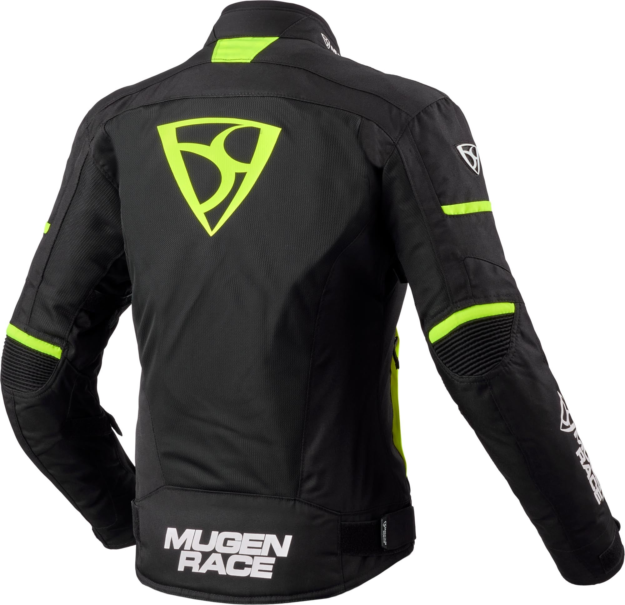 MUGENRACE Fuggire-A imperméable dames moto textile veste noir/jaune L Figure 2