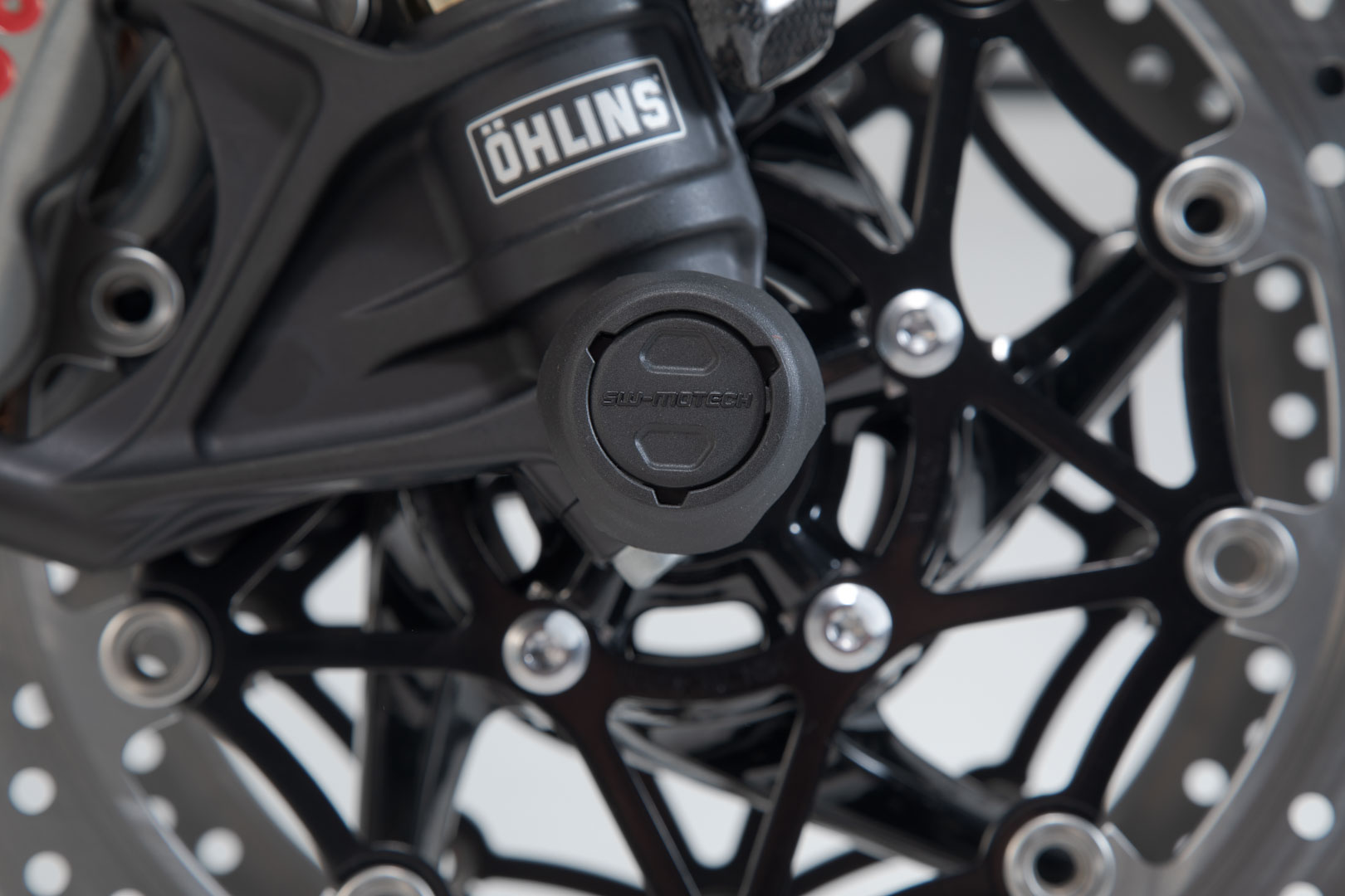 Set SW-Motech Slider pentru puntea față - Negru. Modele Triumph, Yamaha, Royal Enfield. Figura 3