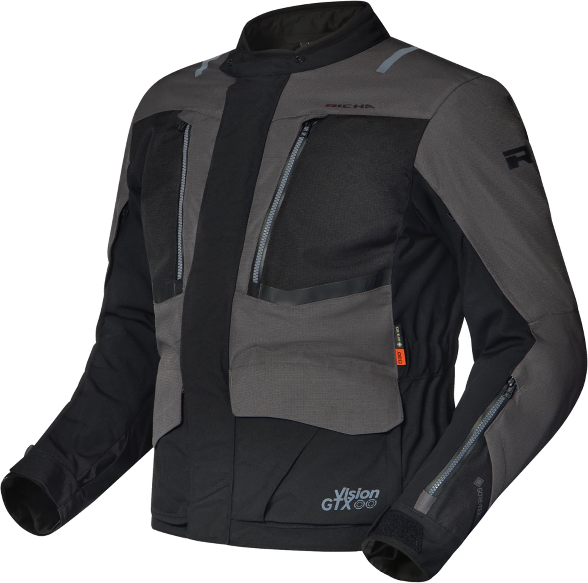 Richa Vision GTX Motorrad Textiljacke schwarz 3XL Abbildung 1