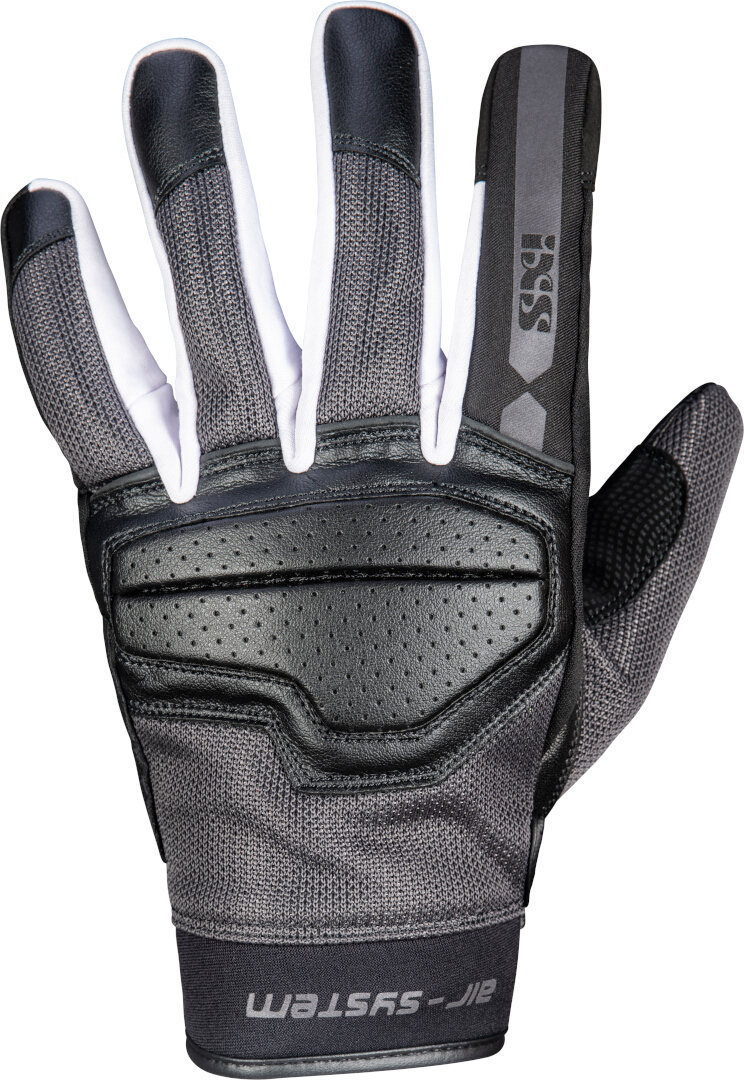 IXS Evo-Air Motorradhandschuhe schwarz/grau/weiß L Abbildung 1