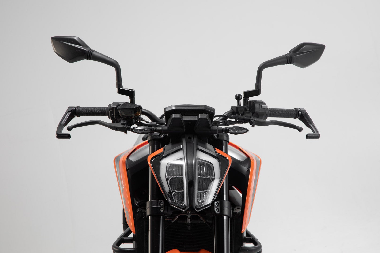SW-Motech レバーガード - 黒。KTM/ハスクバーナモデル。 図2