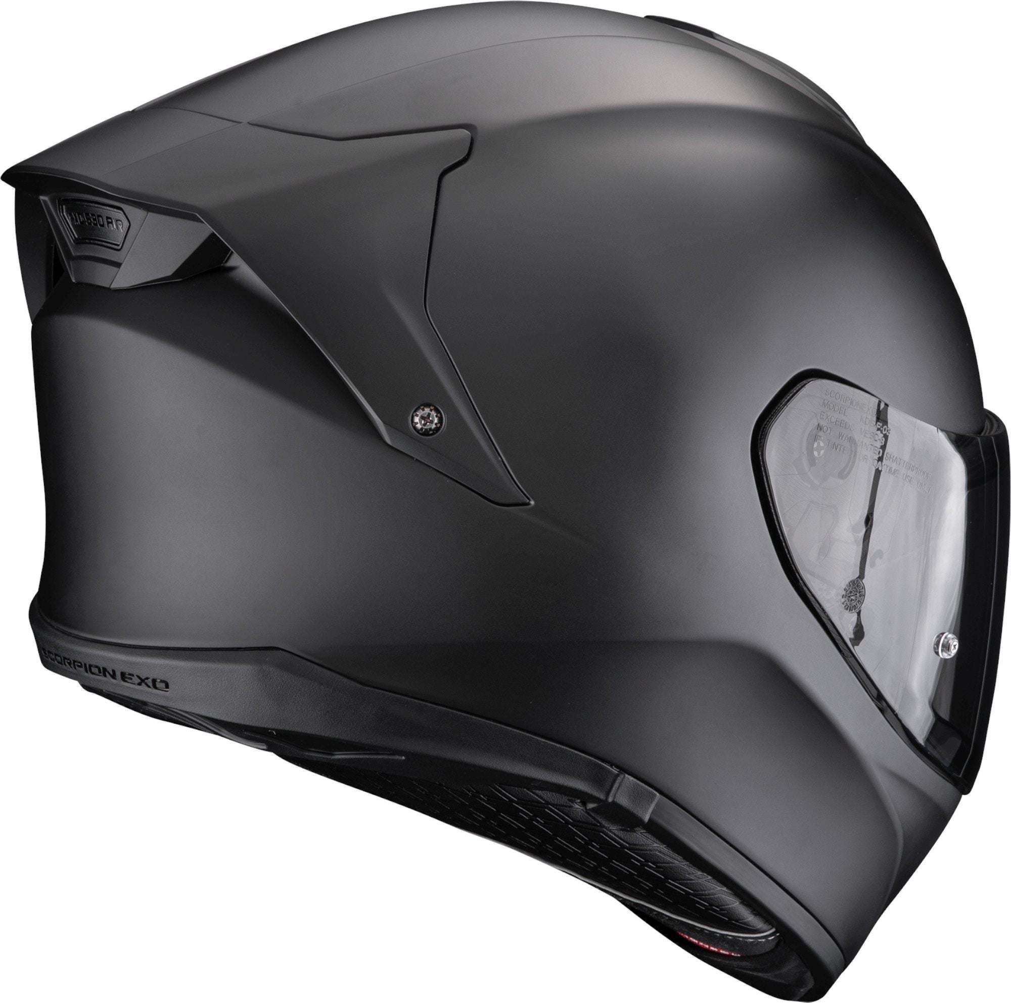 Scorpion Exo-530 Air フルフェイスヘルメット ブラックマット XS(53/54) 図3