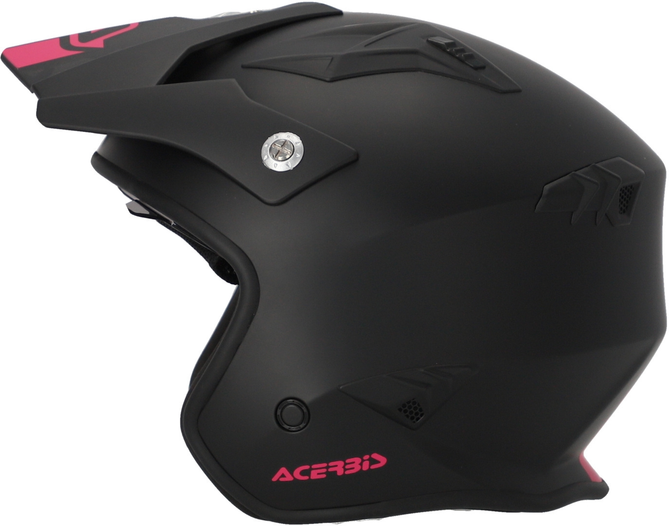 Acerbis Aria 2023 Solid Casco Jet nero/rosa L (59) Figura 2