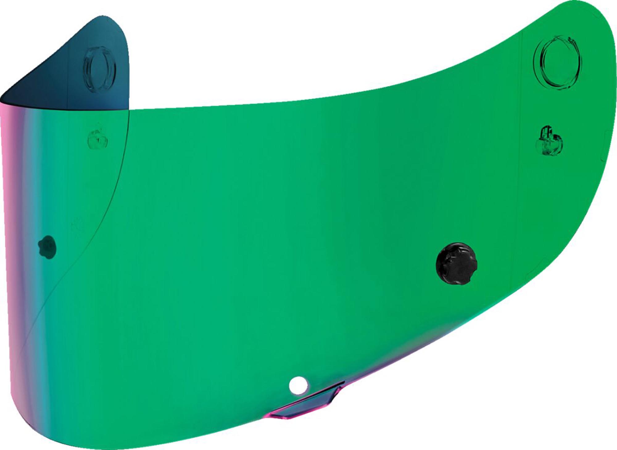 Icon Tracshield Visor green Figure 1