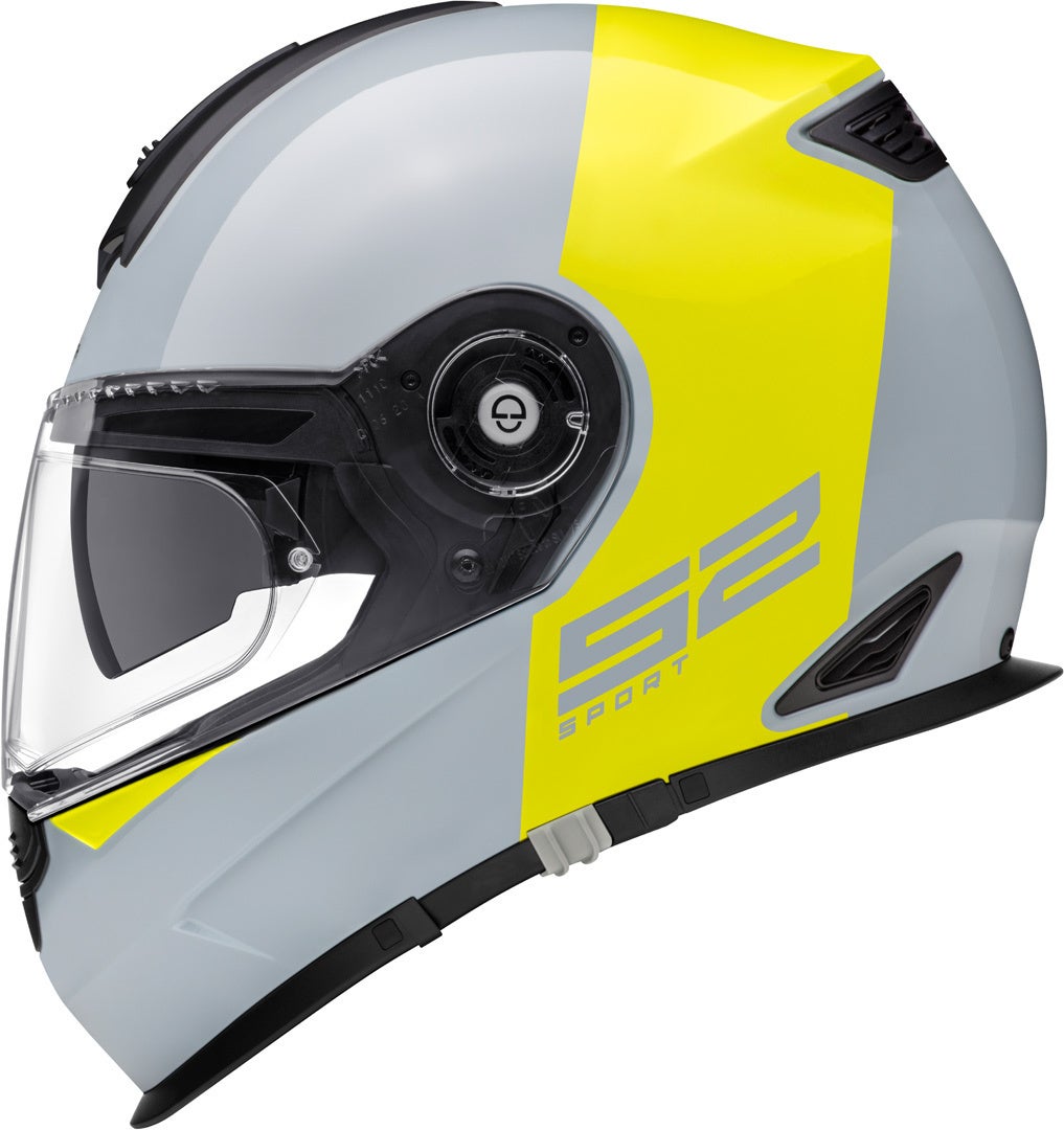 Schuberth S2 Sport Redux Helmet grey/yellow XL (61) Figure 2