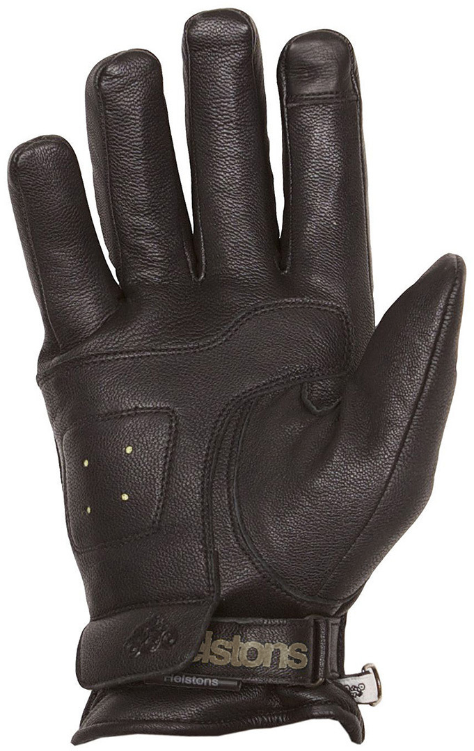 Helstons Pure Motorradhandschuhe schwarz 13 Abbildung 2