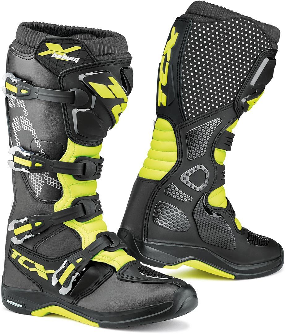 TCX X-Helium Michelin Offroad Motorlaarzen Wit 45 Figuur 4
