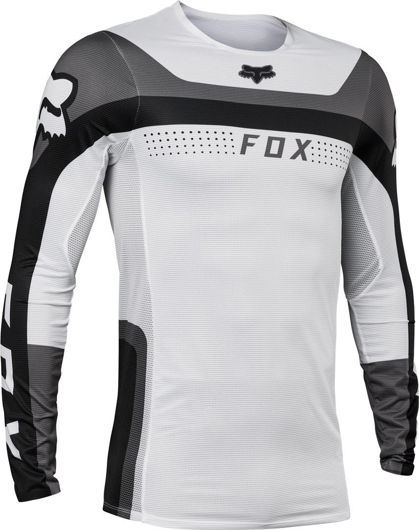 FOX Flexair Efekt Motocross trøje Sort/hvid M Figur 1