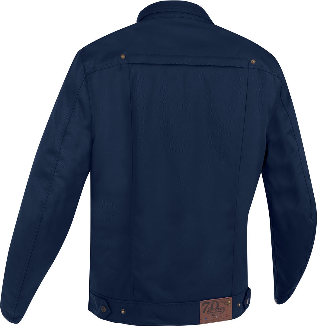 Segura Patrol Waterproof Motorcycle Textile Jacket navy blue L Figure 2
