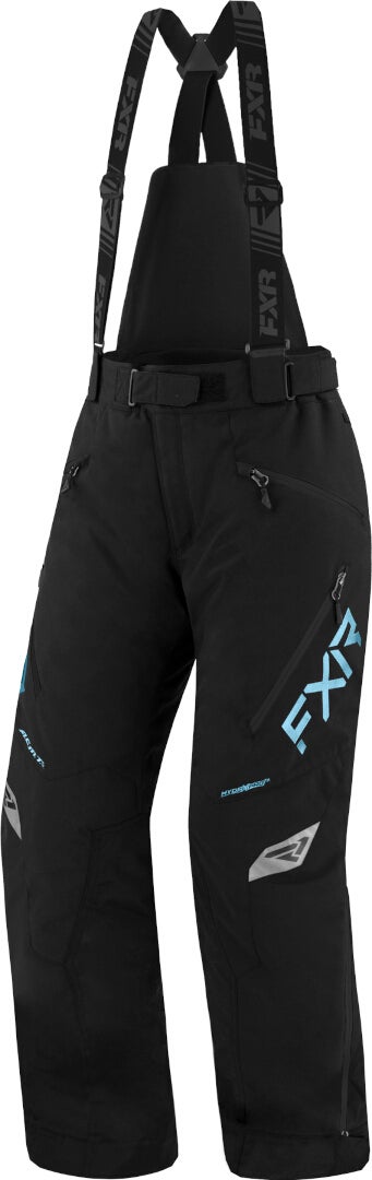 FXR Edge Snescooterbukser til damer sort/blå 12 Figur 1