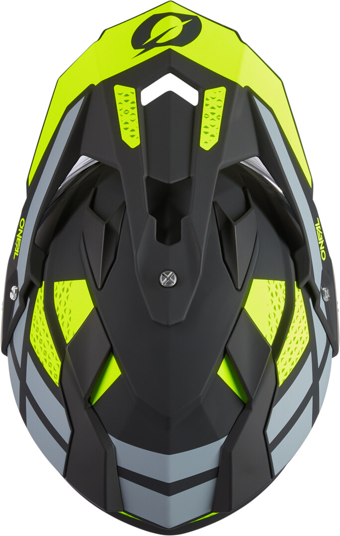Oneal Sierra R Cască de motocross negru/galben-neon S (55/56) Figura 6