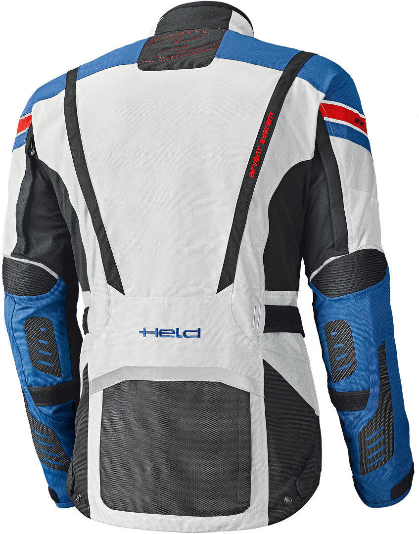 Held Hakuna II waterproof Motocycle Textile Jacket grey/blue L Figure 2
