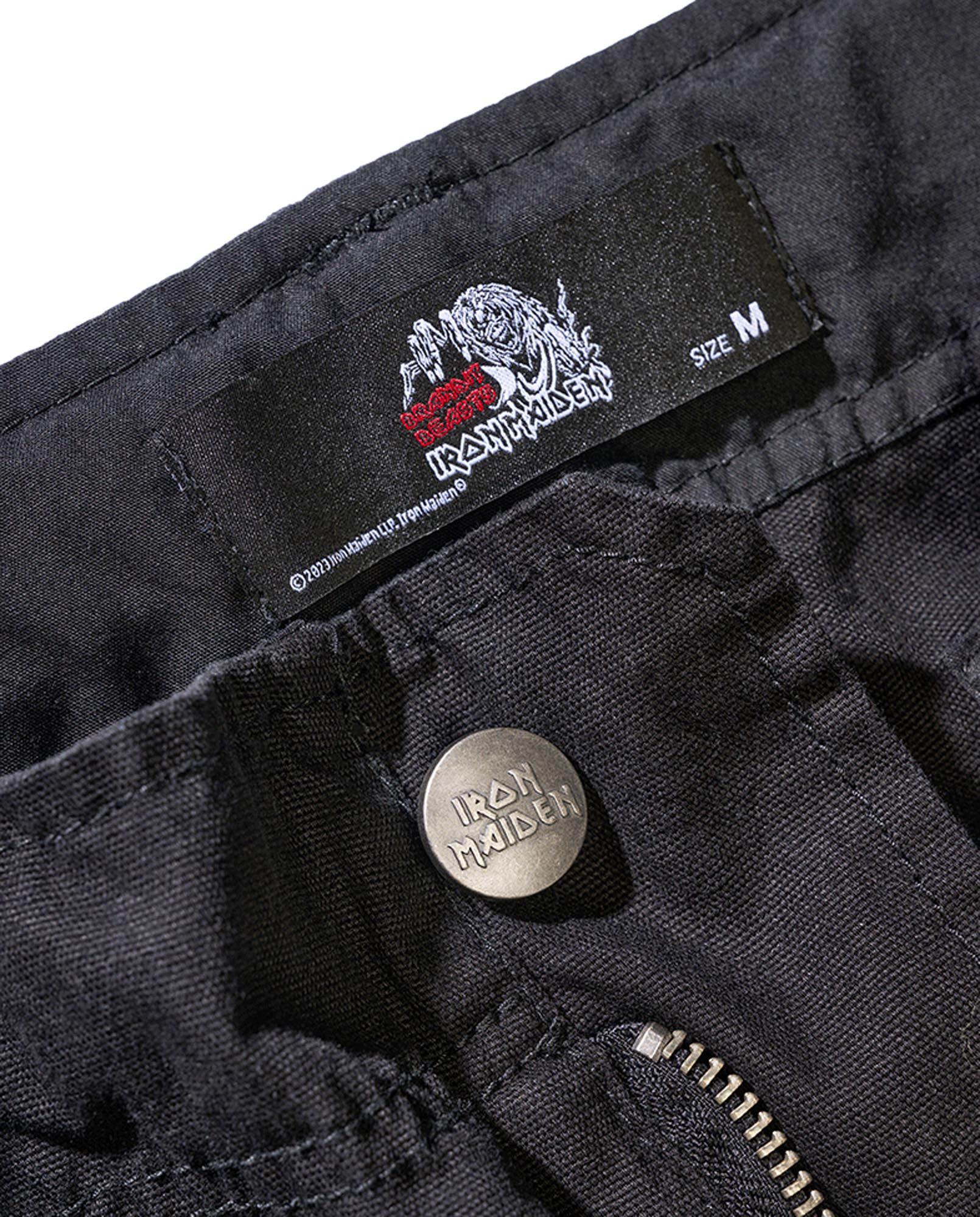 Brandit Iron Maiden Savage The Number of the Beast Black Edition Shorts S Abbildung 5