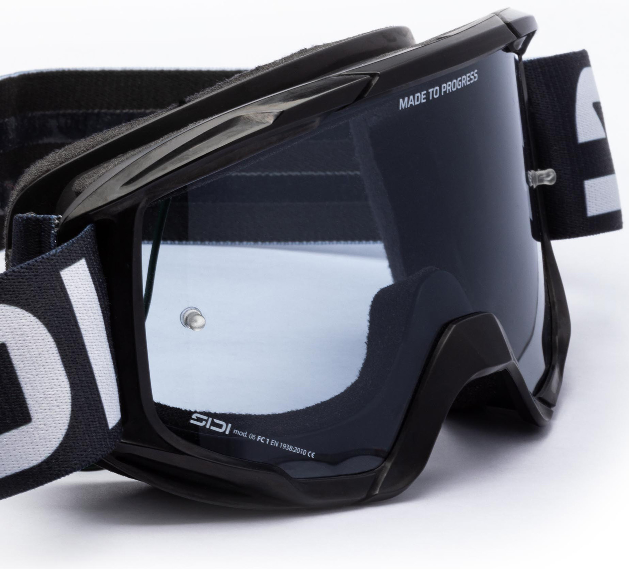 Sidi Gladius Smoke Motokrosové brýle Černá/šedá Obrázek 3