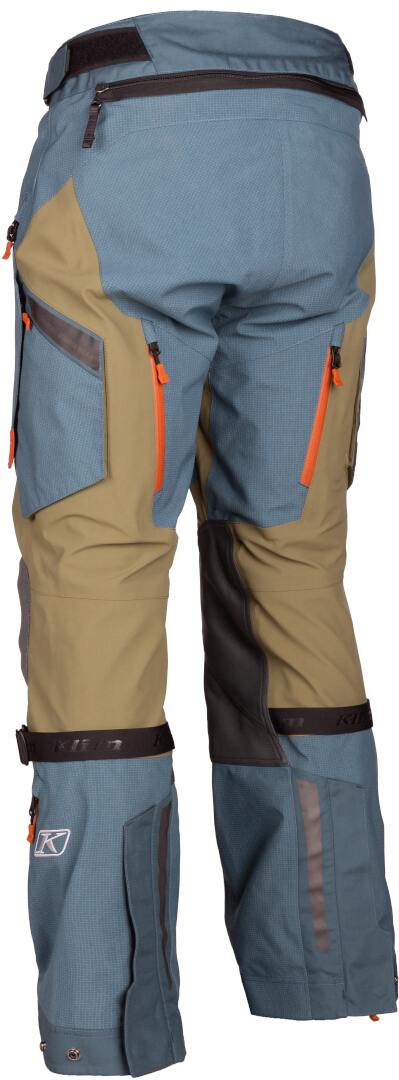 Klim Badlands Pro A3 2023 Motorcycle Textile Pants blue/green 32 Figure 2