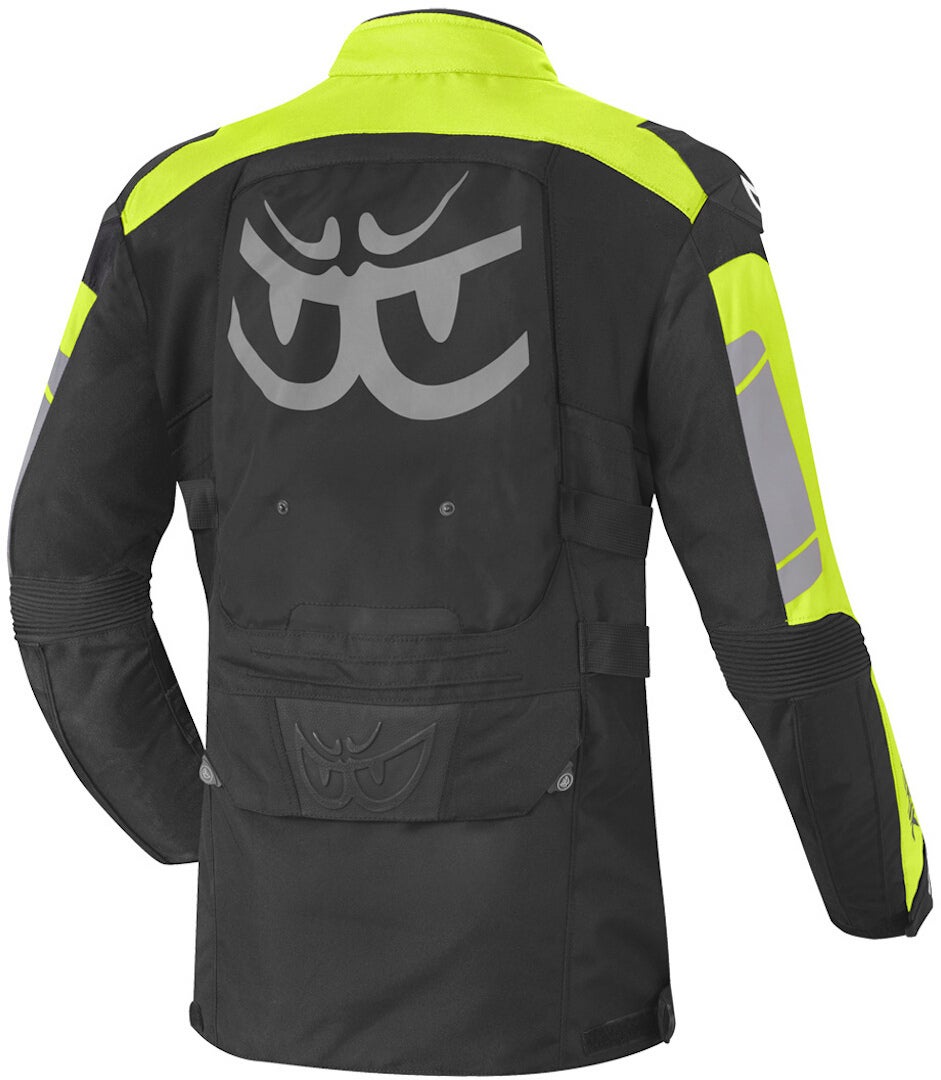 Berik Safari Pro Waterproof 3in1 Motorcycle Textile Jacket black/yellow 60 Figure 2