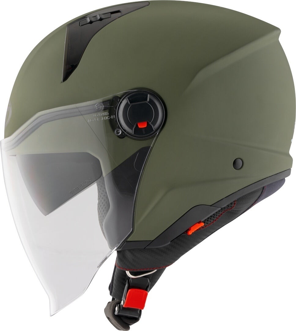 KYT D-City Plain Cască cu reacție Verde mat XL (61) Figura 8