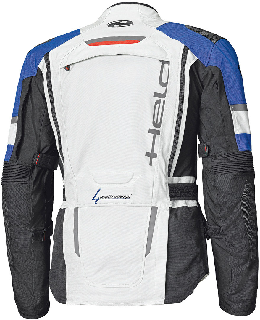 Held Carese Evo GTX Motorcycle Textile Jacket light grey/blue 4XL Figure 2