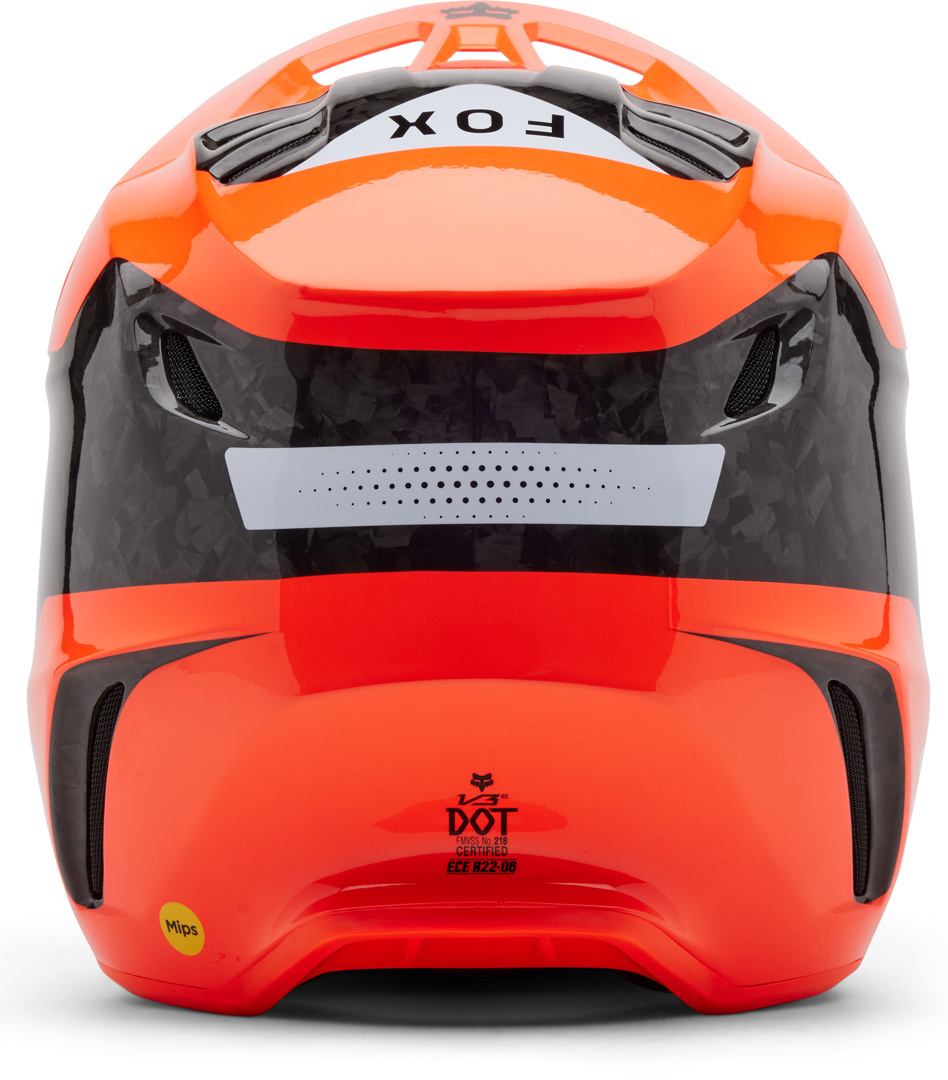 FOX V3 RS Infinite MIPS Motocross Helm orange S (55/56) Abbildung 3