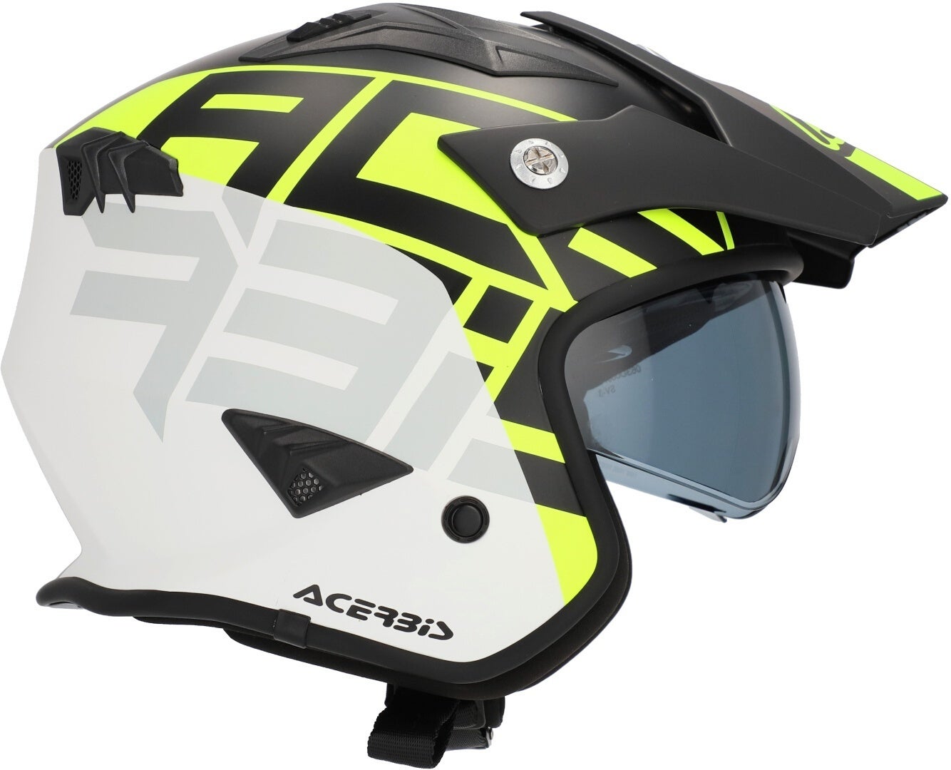 Acerbis Aria Sport Cască cu reacție Negru mat/galben XL (60) Figura 9