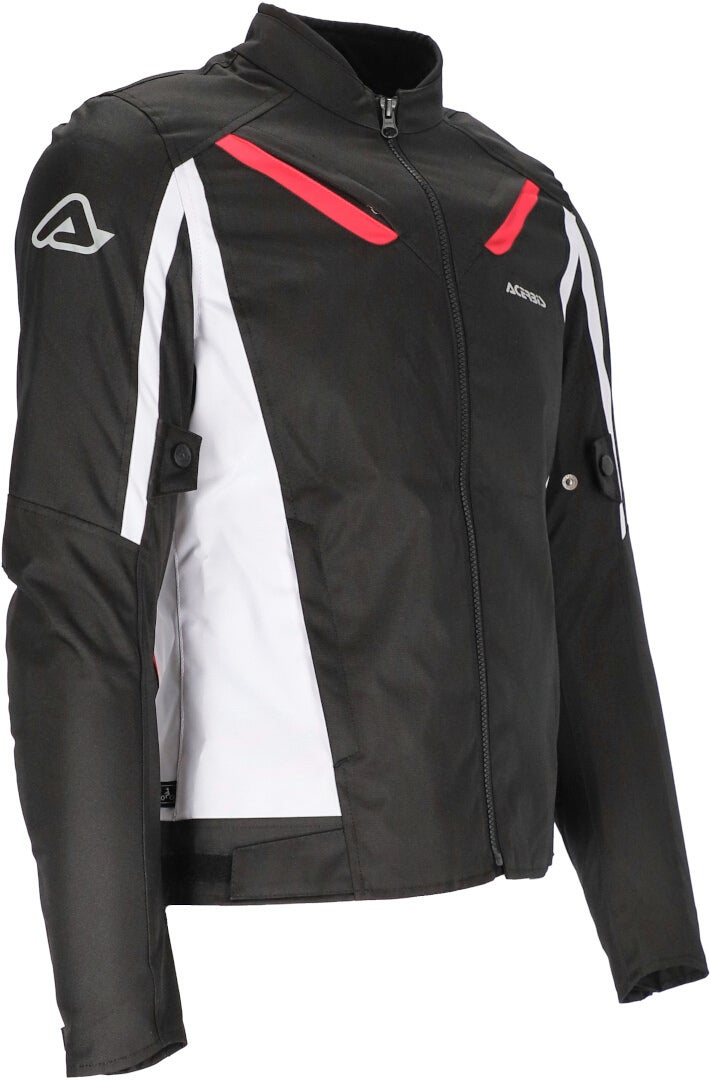 Acerbis X-Mat Damen Motorrad Textiljacke schwarz/pink M Abbildung 1