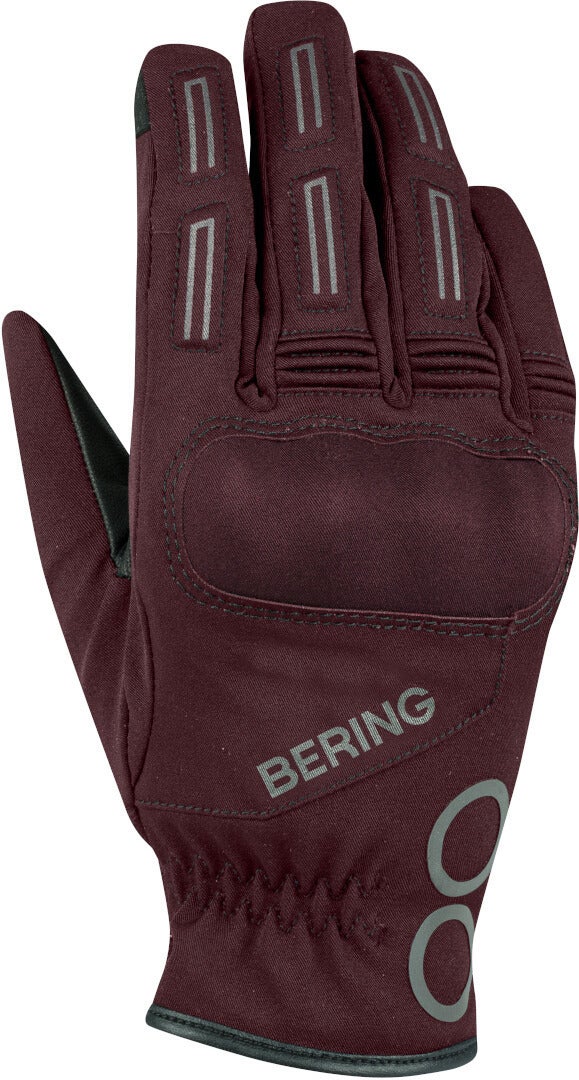 Bering Trend guanti da moto da donna impermeabili Rosso Borgogna 2XL Figura 1