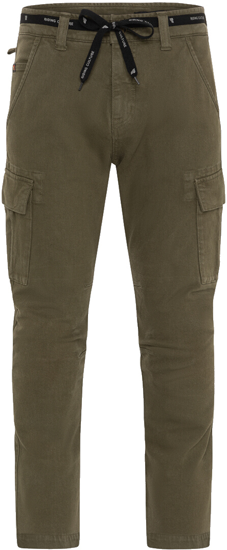 Riding Culture Cargo Pantaloni textile pentru motociclete verde 29/32 Figura 1