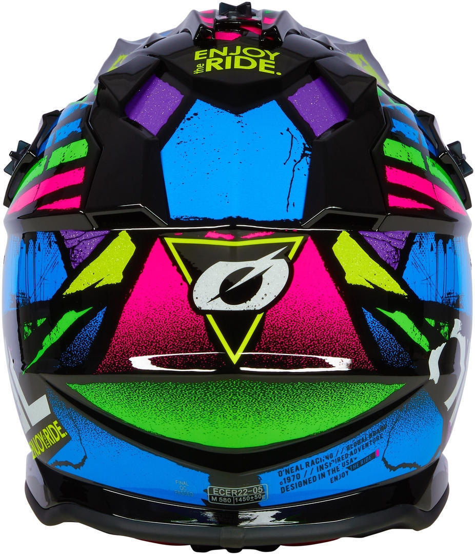 Oneal 2Series Glitch Casco Motocross Multicolore S (55/56) Figura 5