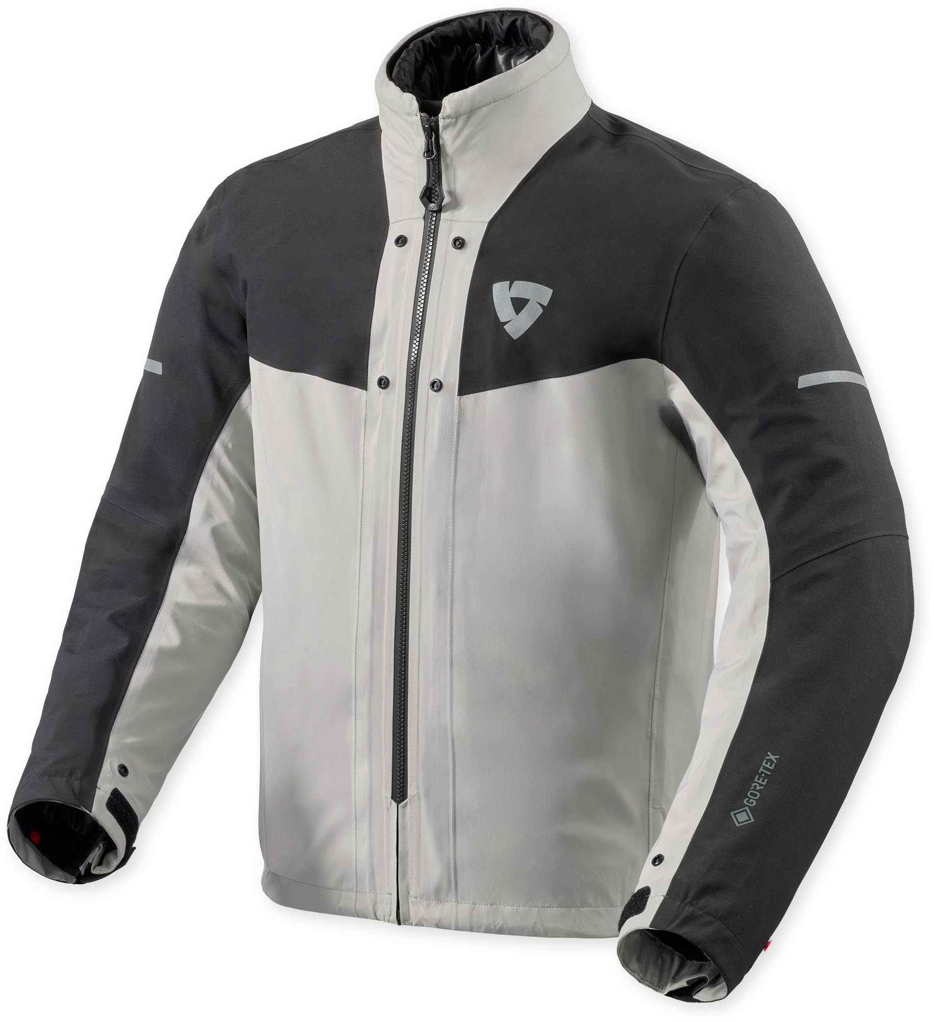 Revit Defender 4 GTX Giacca tessile da motocicletta impermeabile nero/ocra S Figura 3
