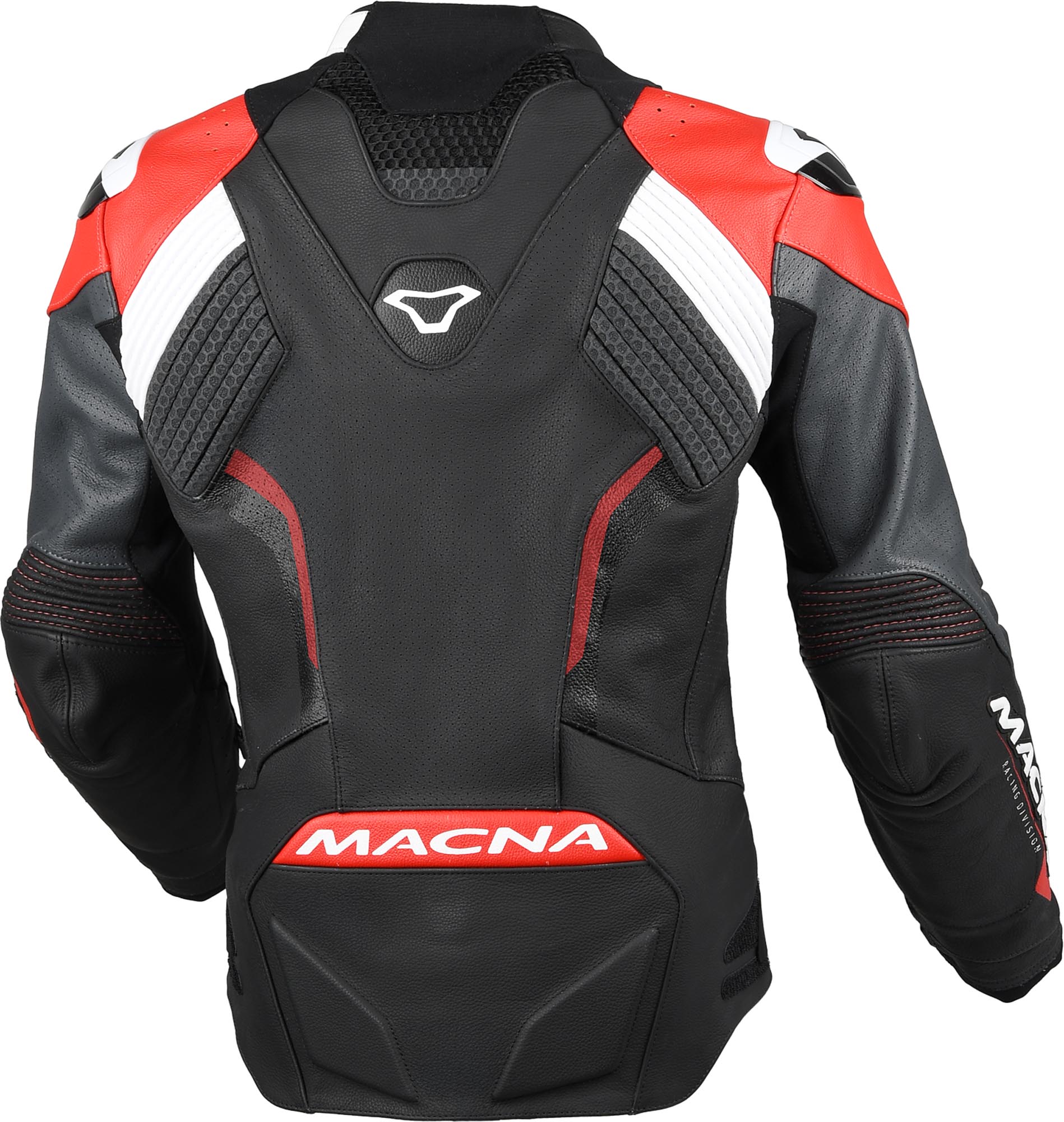 Macna Blitz Ladies Motorcycle Leather Jacket black/red 42 Figure 2