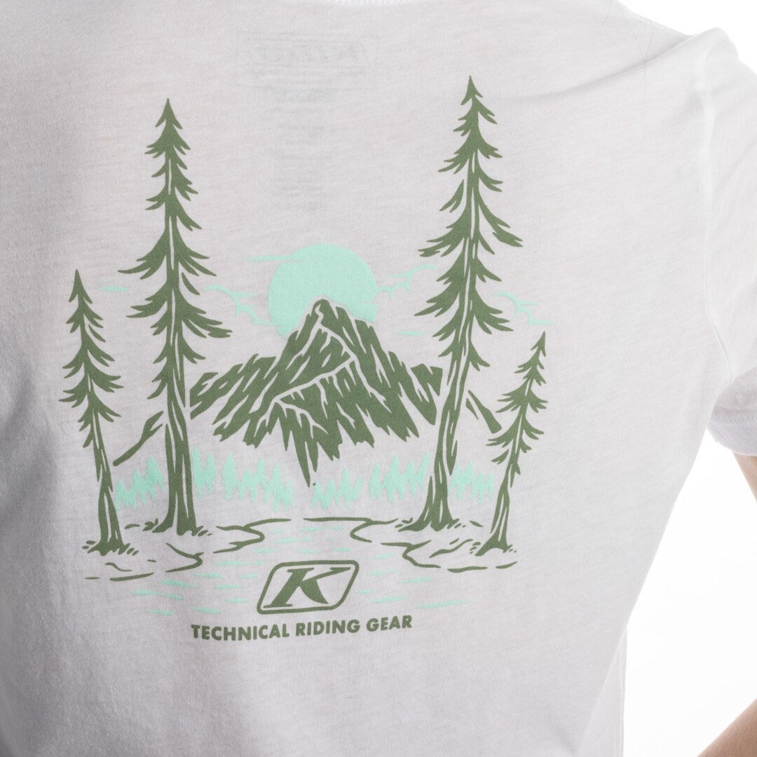 Side view of Klim Canyon Tri-Blend Ladies T-Shirt