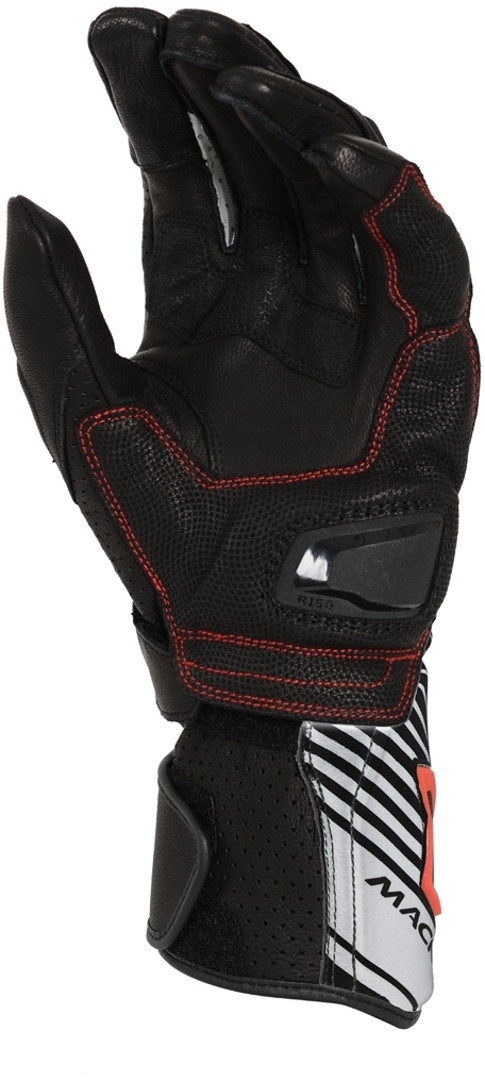 Macna Airpack Motorcykel handsker Sort/hvid 2XL Figur 2