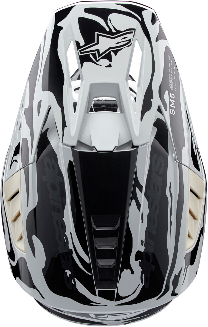 Alpinestars S-M5 Mineral 2024 Cască de motocross Gri deschis XS (53/54) Figura 2