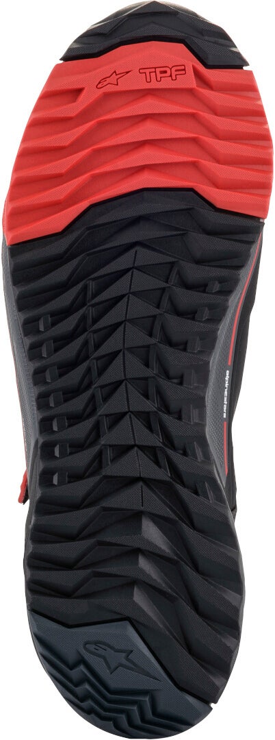 Alpinestars Honda CR-X Drystar Motorcykel sko sort/grå/rød 7 (39) Figur 2