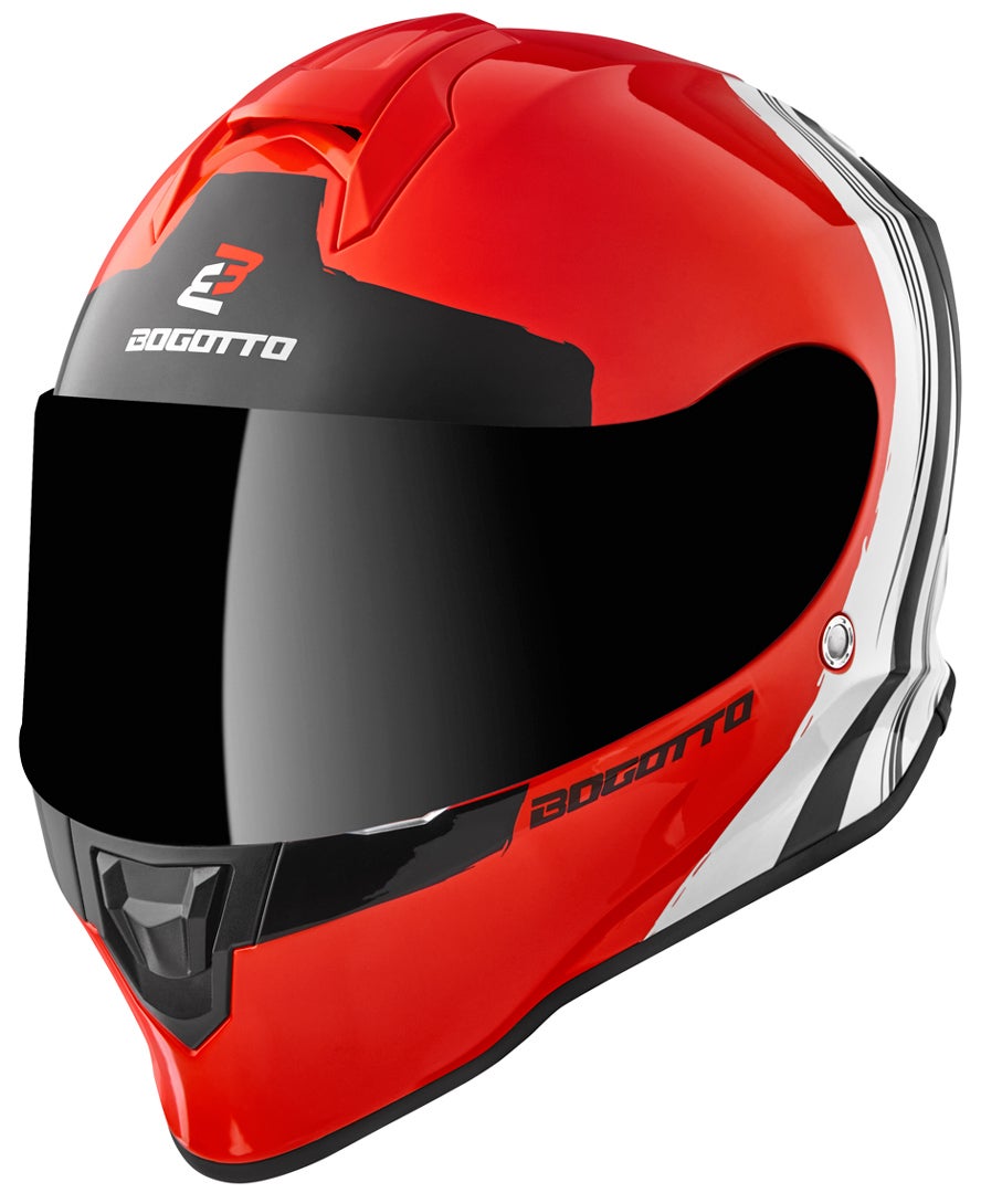 Bogotto V151 Wild-Ride Casque Rouge/Noir/Blanc L Figure 1