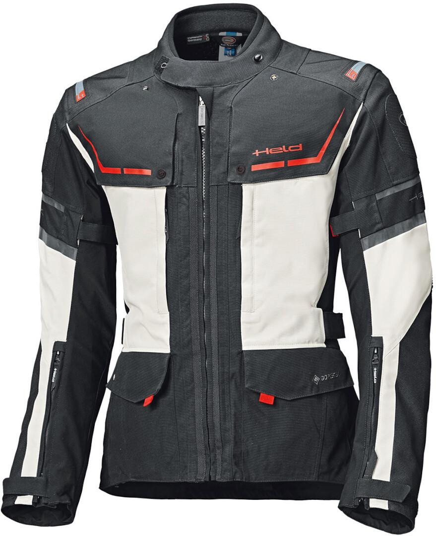 Held Karakum Motorcycle Textile Jacket black/grey M Figure 1