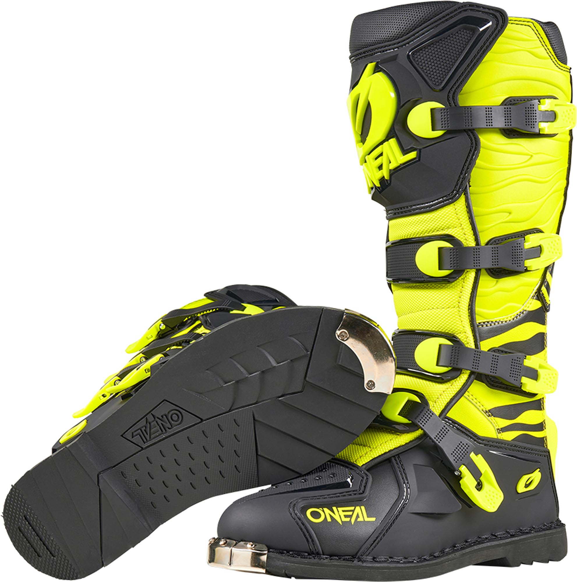Oneal 3SRS EC Zebra Bottes de motocross noir/jaune 48 Figure 5