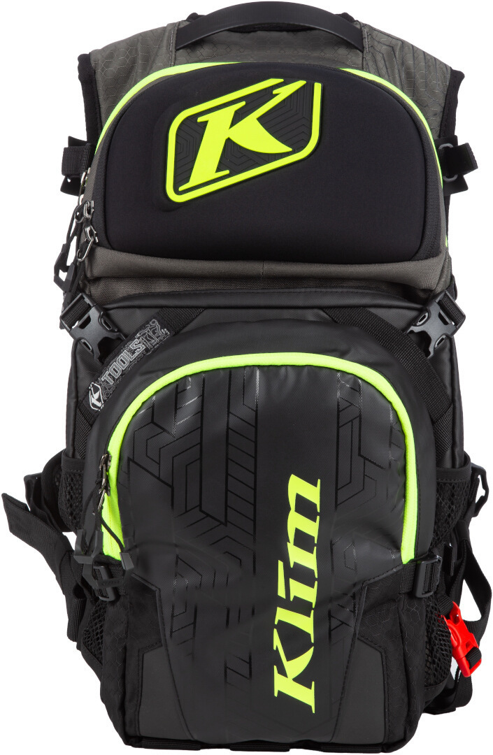 Klim Nac Pak Rucsacul Negru/gri/neon Figura 3