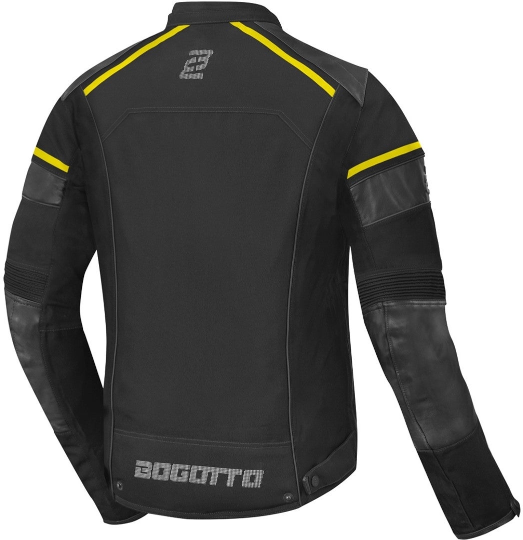 Side view of Bogotto Blizzard-X waterproof Motorcycle Textile Jacket