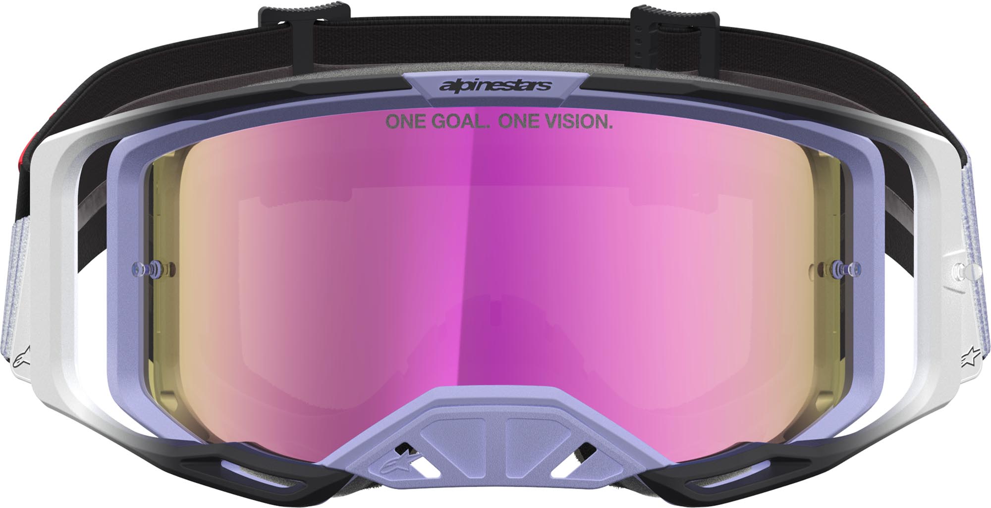 Alpinestars Vision 8 Maven Mirror Motocross Brille lila/schwarz Abbildung 4
