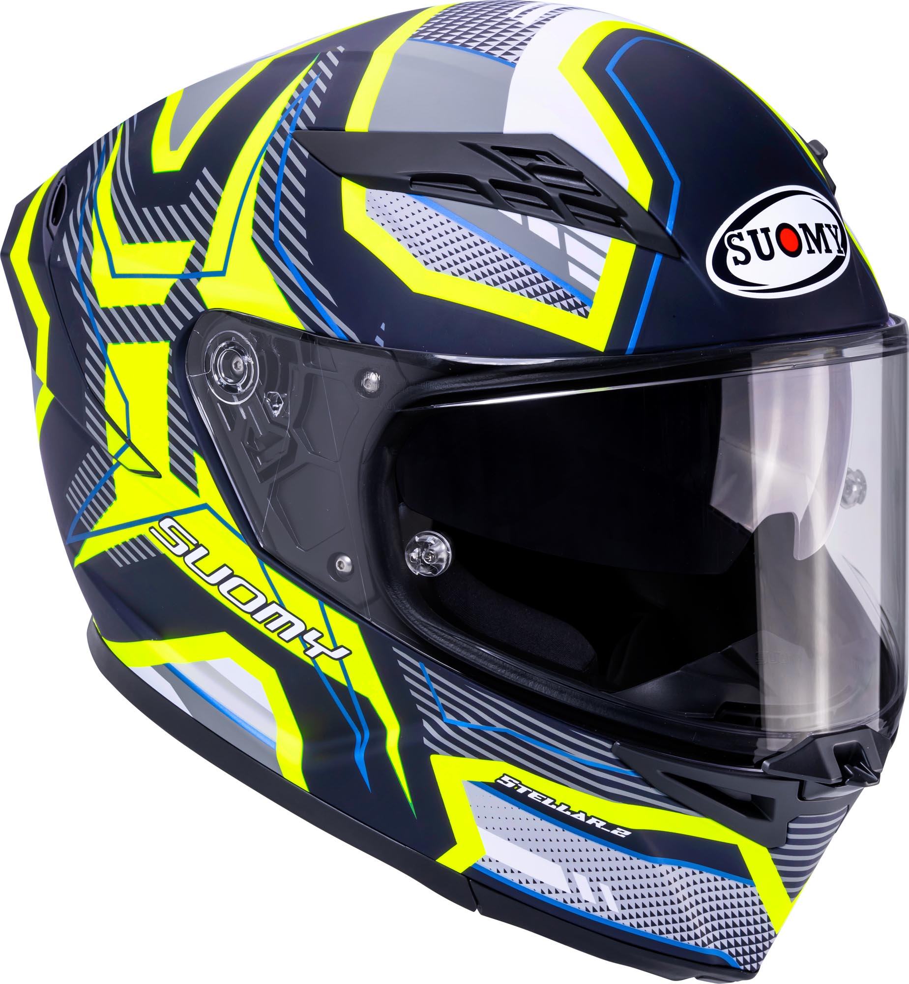 Suomy Stellar 2 Blackstar Helmet black/yellow S (55/56) Figure 7