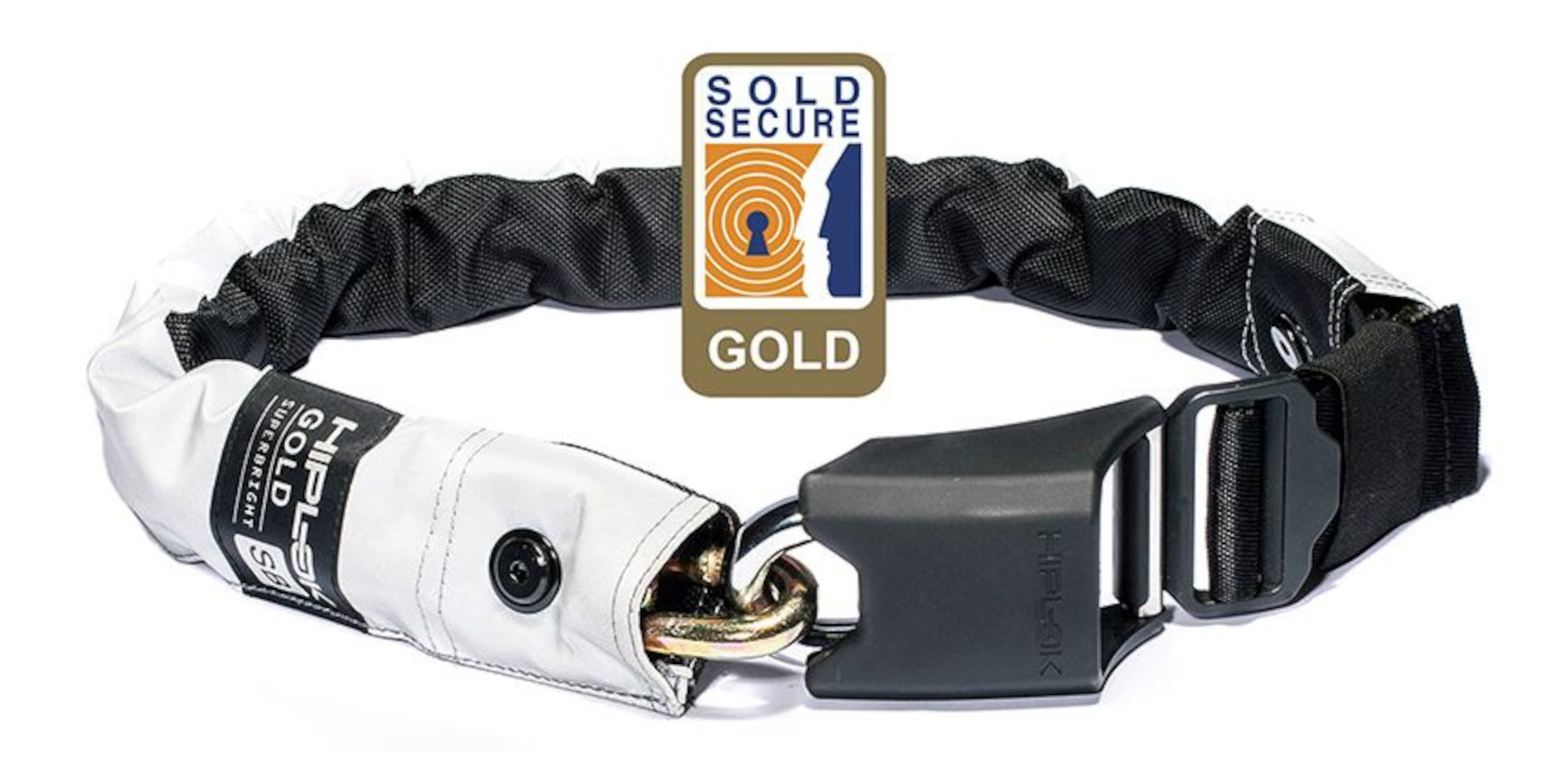 Hiplok Gold Цепной замок Белый Рисунок 10