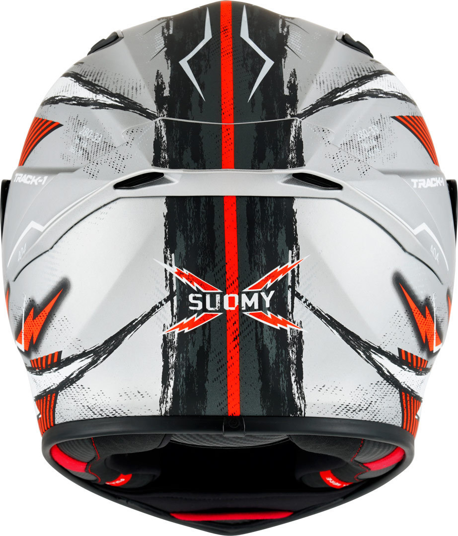 Suomy Track-1 404 Hjälm silver/röd/vit XS (53/54) Figur 3