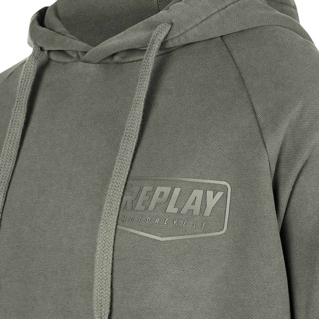 Replay Classic パーカー ダークグレー XL 図5